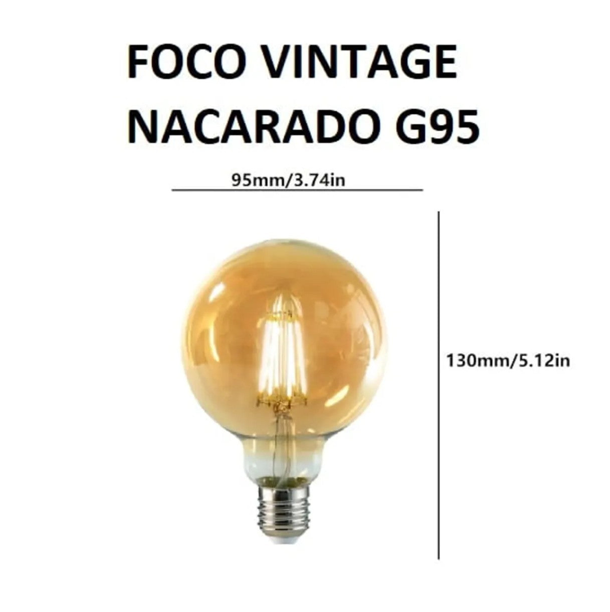 Foco Vintage Nacarado G95
